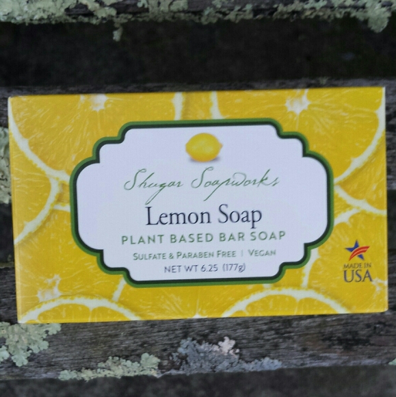Sugar Soap Works Lemon & Oatmeal Coconut Soap Set - Picture 2 of 9